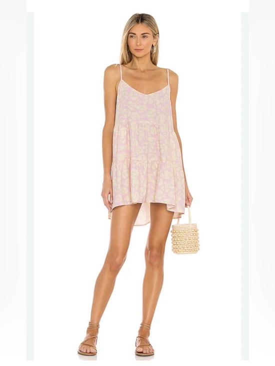 Show Me Your MuMu Dresses & Skirts - Show Me Your Mumu Caroline Mini Sundress Lemonade Cheetah Pink Yellow Pockets XS